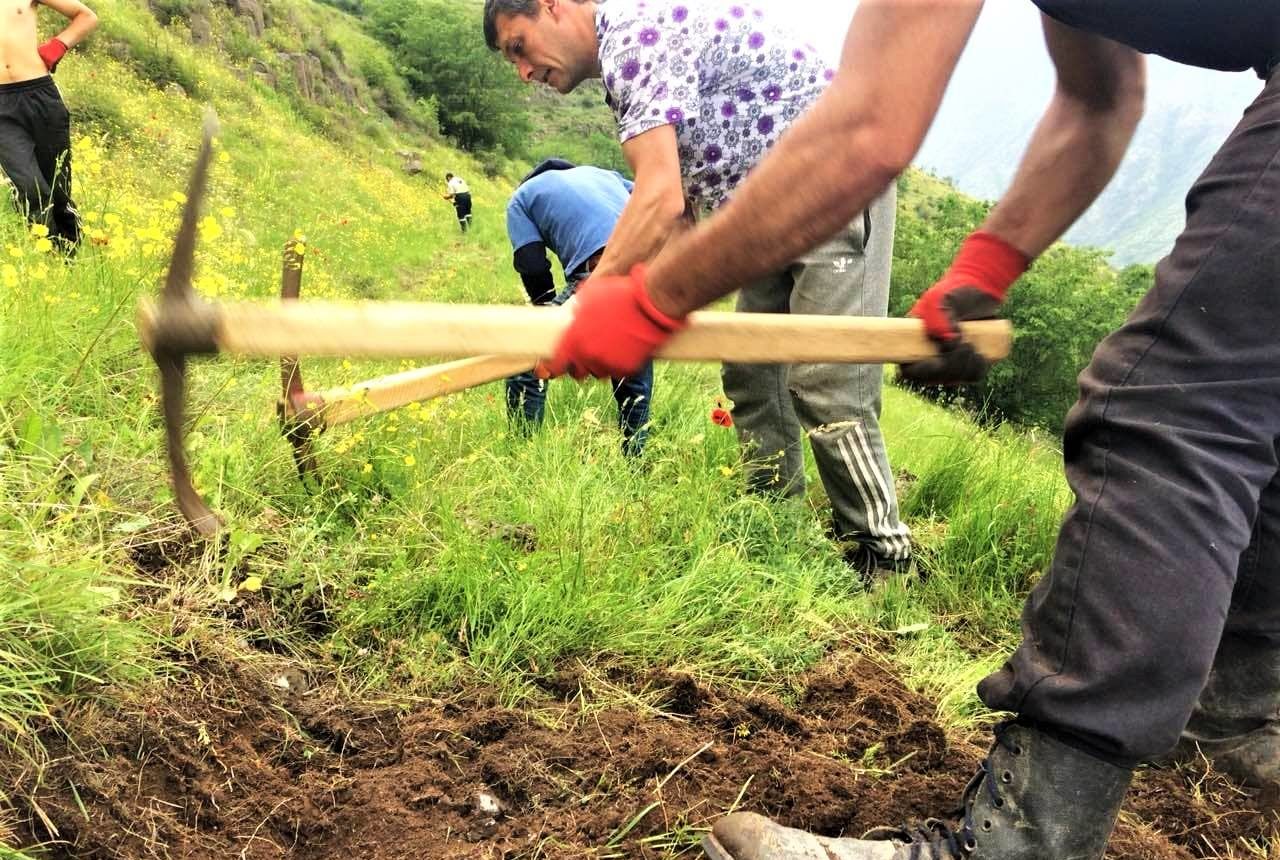 Building and Marking of Hiking Trails in Lori