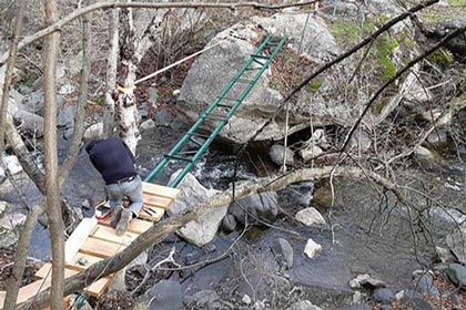 Building Karintak Bridge